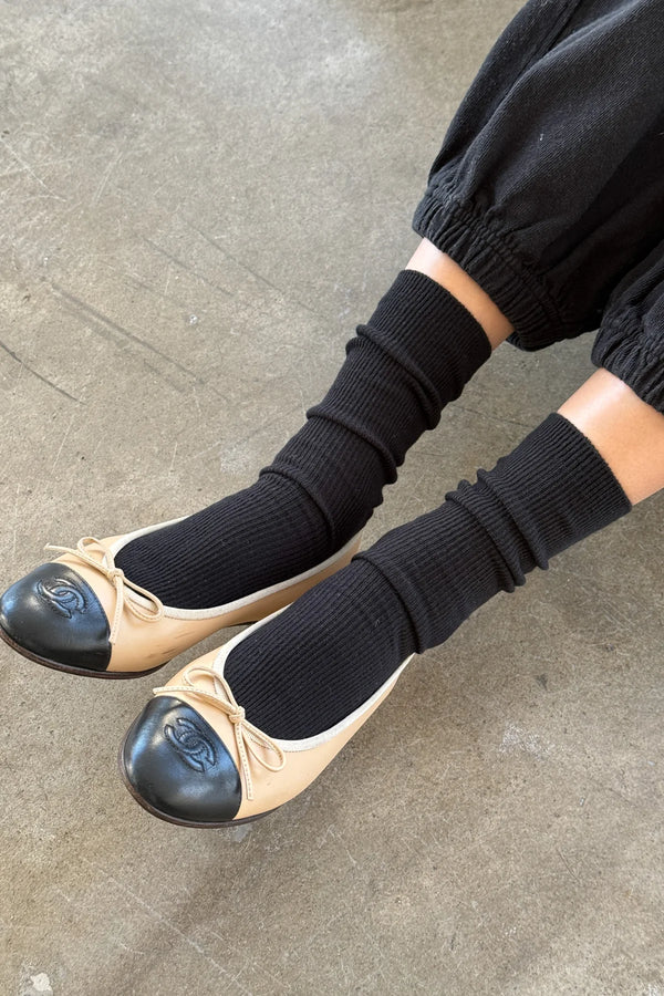 Skarpety Trouser Socks black Le Bon Shoppe