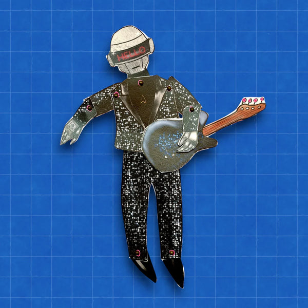 Zestaw DIY Lalka z papieru Daft Doll