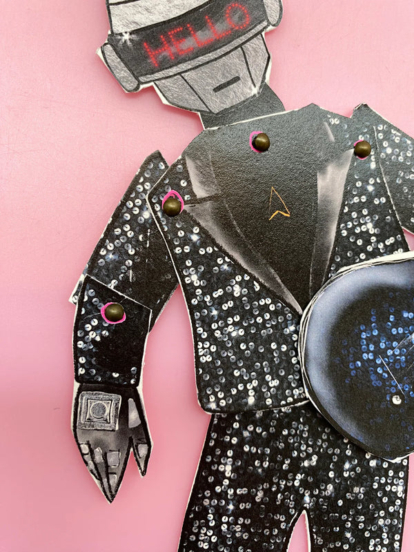 Zestaw DIY Lalka z papieru Daft Doll