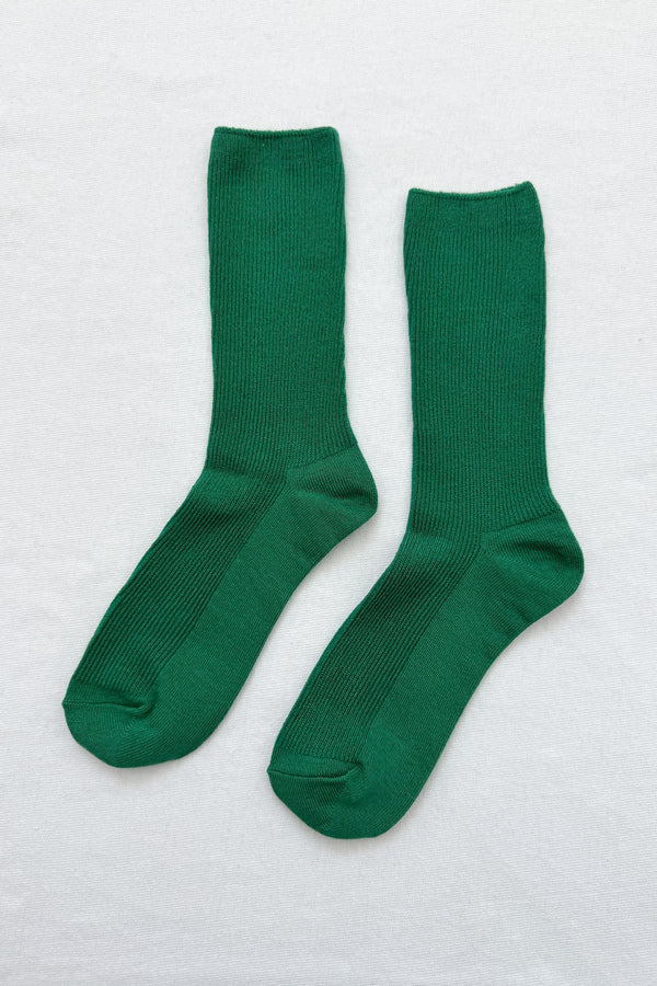 Skarpety Trouser Socks deep green Le Bon Shoppe