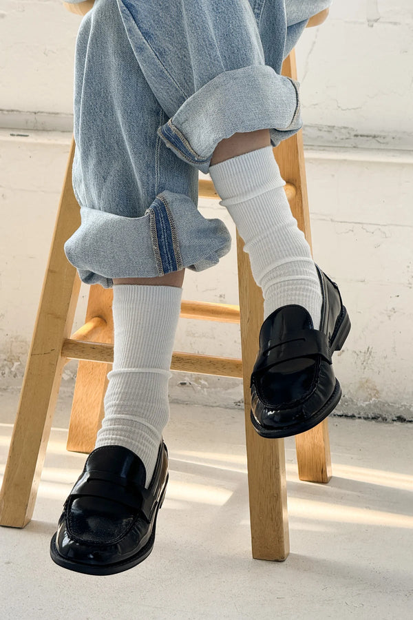 Skarpety Trouser Socks classic white Le Bon Shoppe