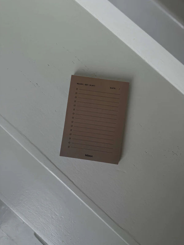 Notes To Do Ready, Set, Slay!  A6 100 str. mocca