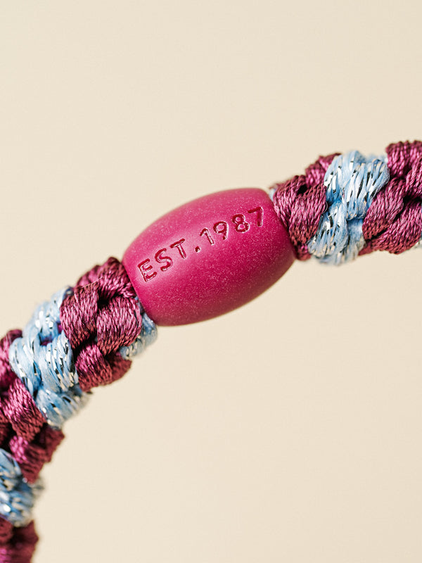 Gumka do włosów ROSEWOOD SEABLUE GLITTER STRIPE