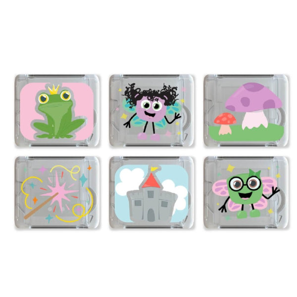 Kostki sensoryczne świecące w wodzie 6 szt. Wróżki