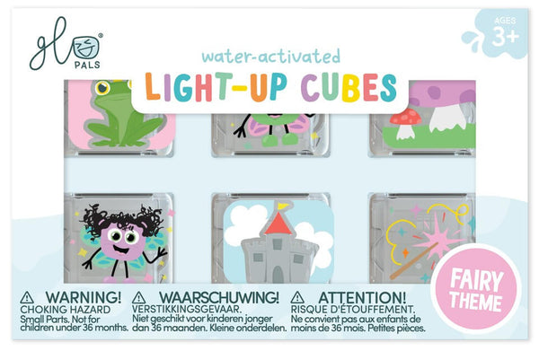 Kostki sensoryczne świecące w wodzie 6 szt. Wróżki