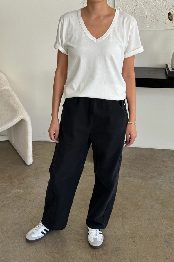 Spodnie Arc Pants, Black Canvas Long