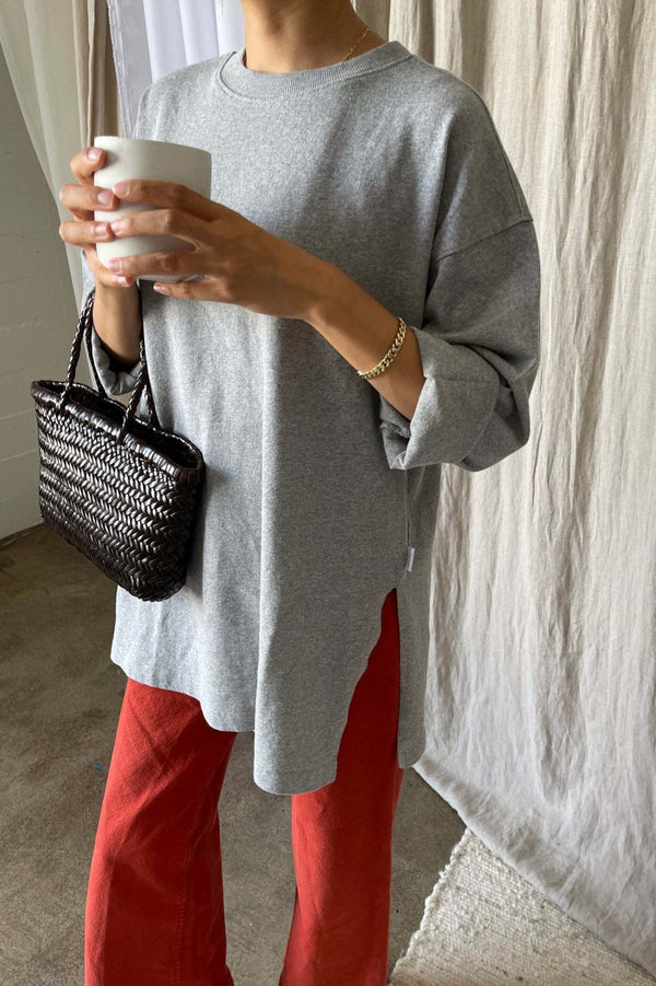 Sunday Tee longsleeve, Basil