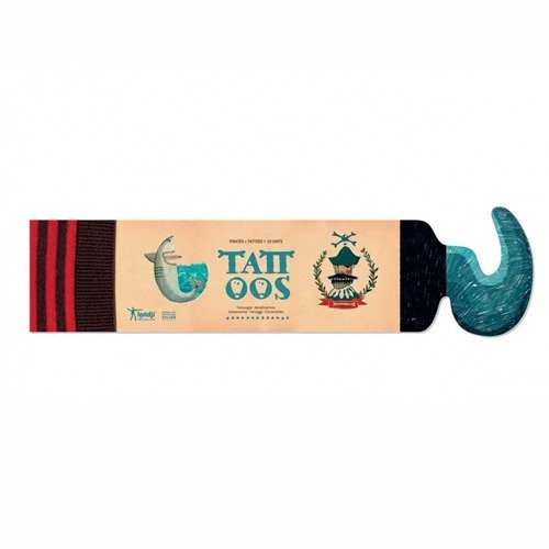 Tatuaże zmywalne Piraci Londji