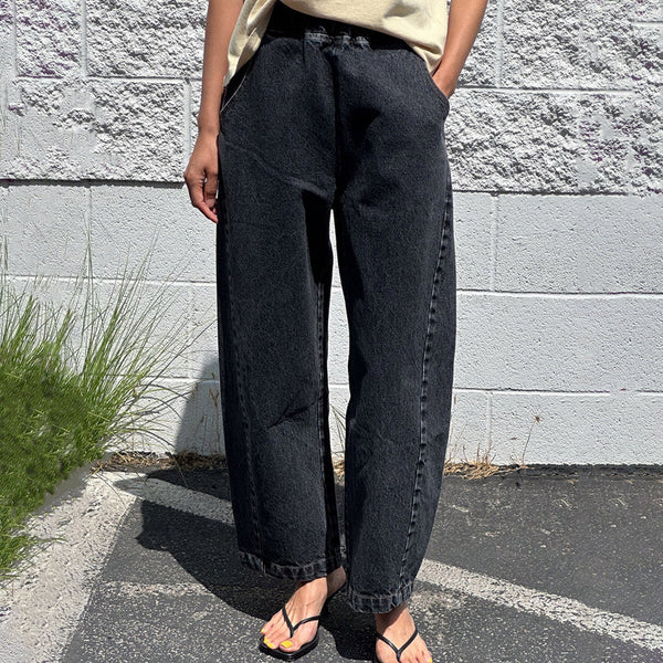Spodnie Arc Pants, Black Denim