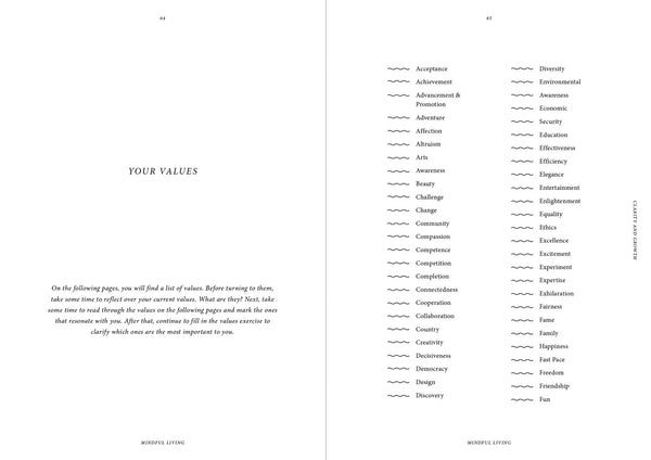Mindful Living Journal