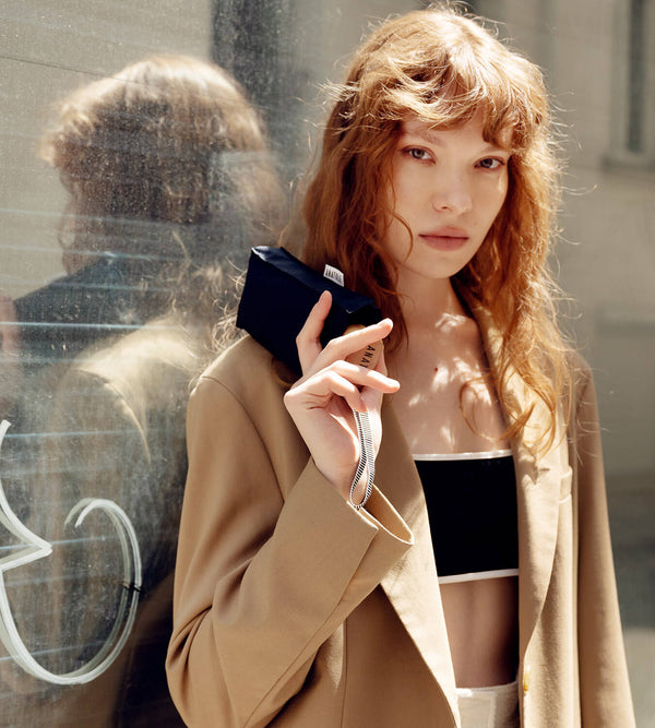 Parasol kompaktowy blue Anatole