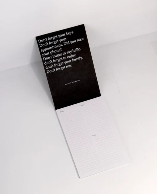 Notes A5 To do black