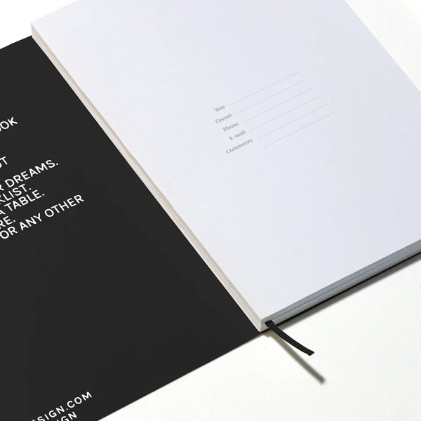 Notes z numerowanymi stronami A5 Once upon time... black