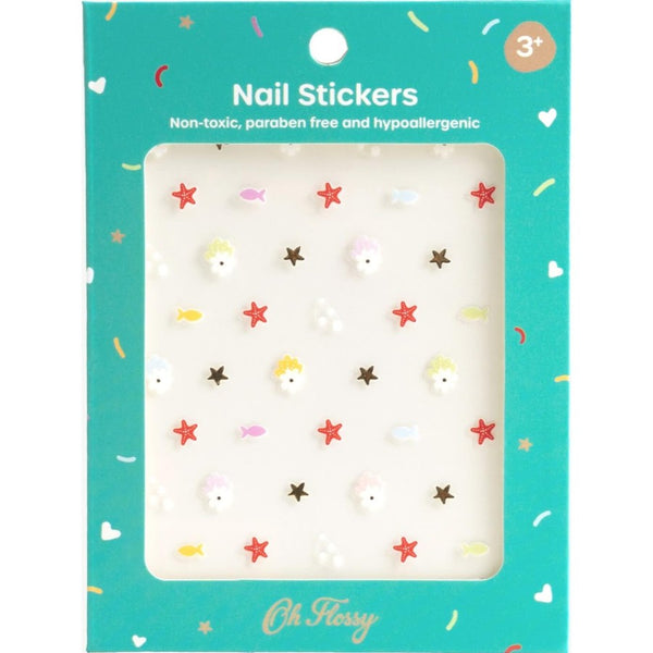 Naklejki na paznokcie dla dzieci Under The Sea hipoalergiczne