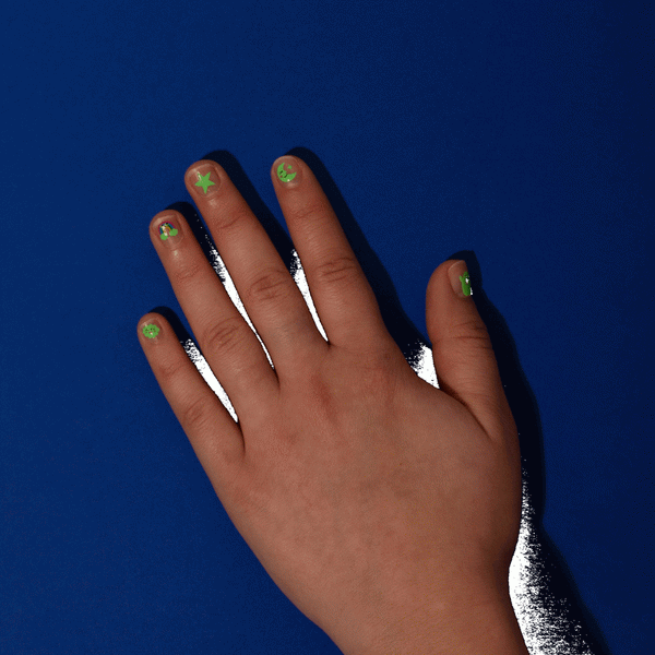 Naklejki na paznokcie Glow Party