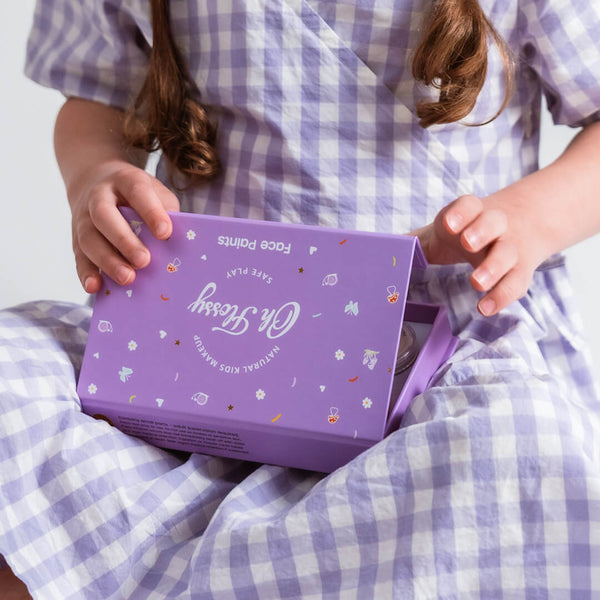 Naturalny zestaw do malowania twarzy Magic Garden z akcesoriami