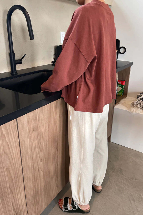 Bluza Naturelle Tee brick Le Bon Shoppe