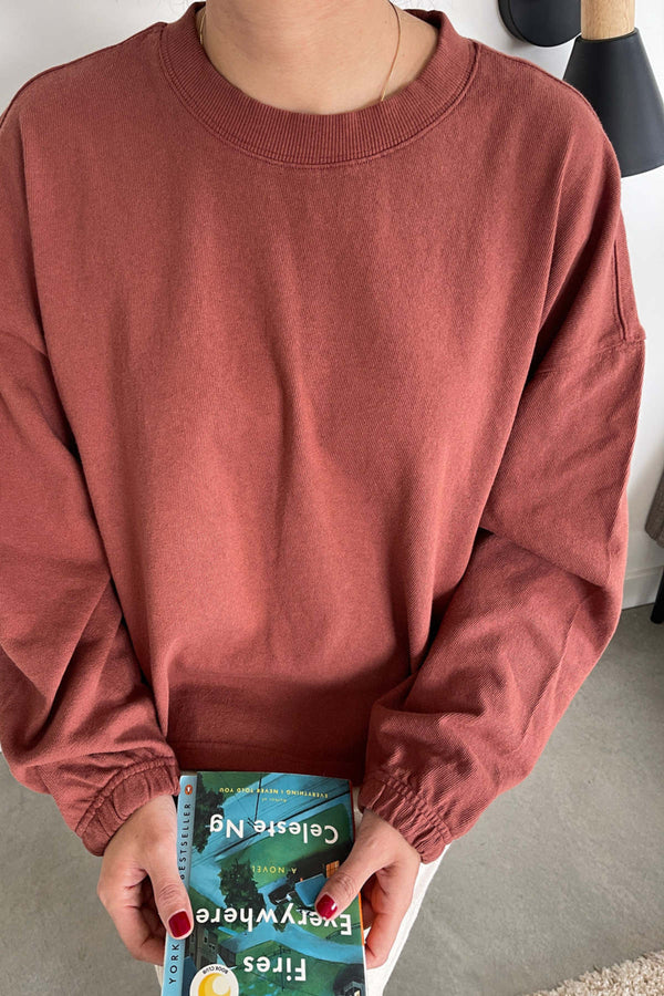 Bluza Naturelle Tee brick Le Bon Shoppe