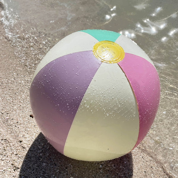 Piłka plażowa Otto Beach Ball menthe/violet/bubblegum 45 cm