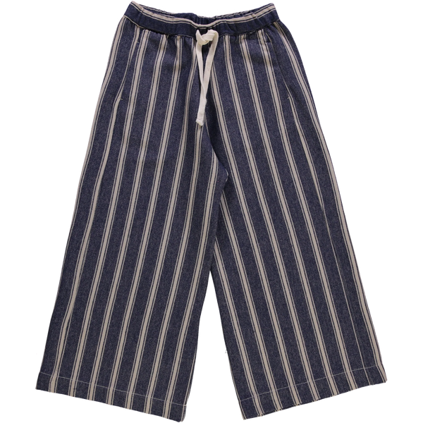 Spodnie Santal rayures bleus Pudre Organic