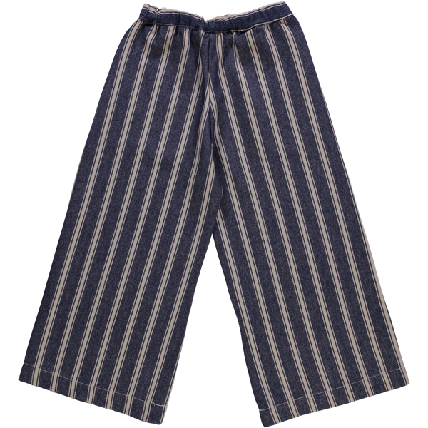 Spodnie Santal rayures bleus Pudre Organic