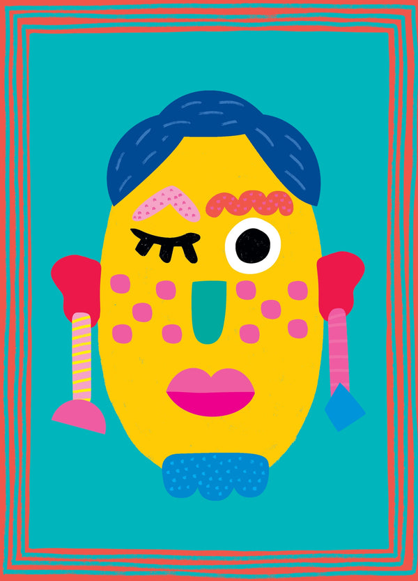 Zestaw Kreatywny Funny Portraits