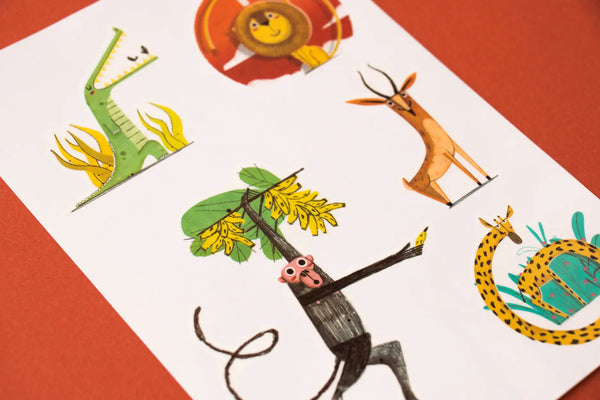 Tatuaże zmywalne Dżungla Londji