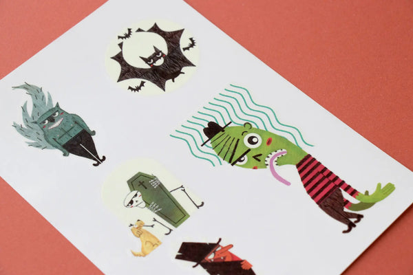 Tatuaże zmywalne Halloween Londji