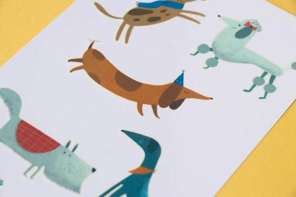 Tatuaże zmywalne Pieski Londji