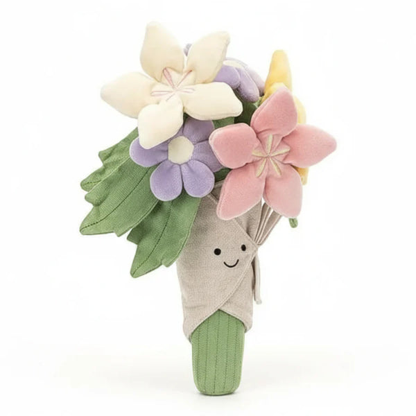 Wesoły bukiet kwiatów 31 cm