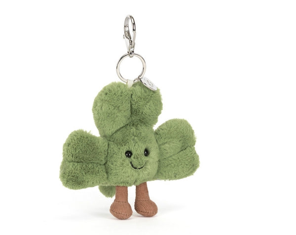 Breloczek Zabawna Trójlistna Koniczyna 16cm