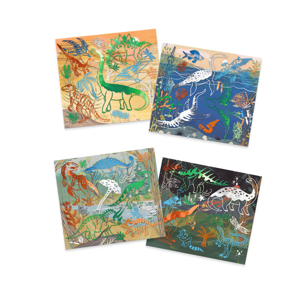 Zestaw Artystyczny Łatki - Dinozaury
