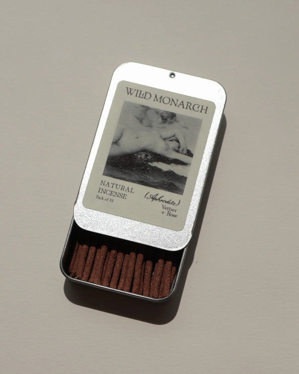 Kadzidła naturalne Wetiweria+Róża Aphrodite Wild Monarch