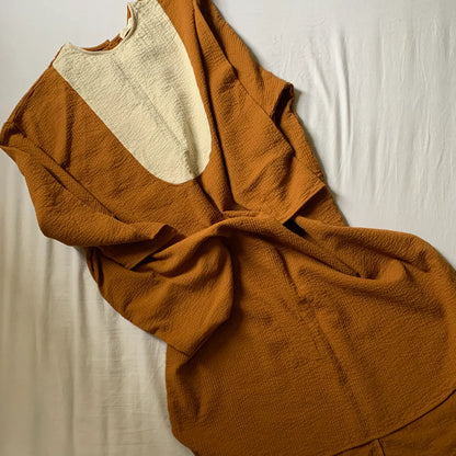 Sukienka November Maxi Dress caramel OS