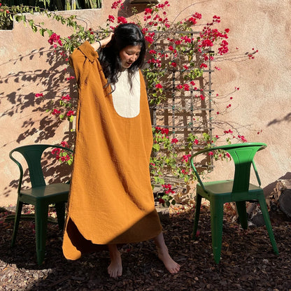 Sukienka November Maxi Dress caramel OS