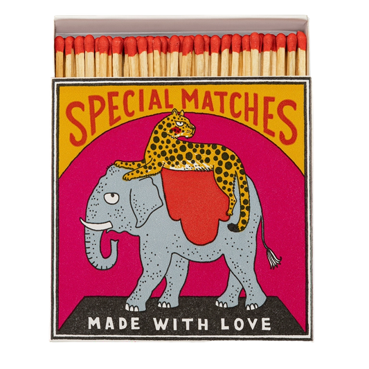 Zapałki Elephant and Cheetah