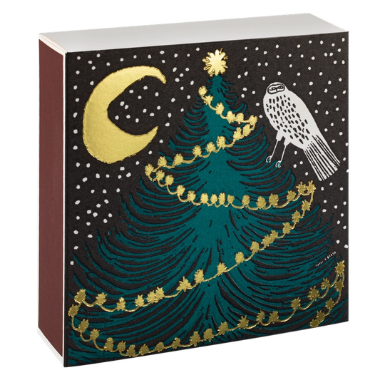 Zapałki Owl, Moon and Tree