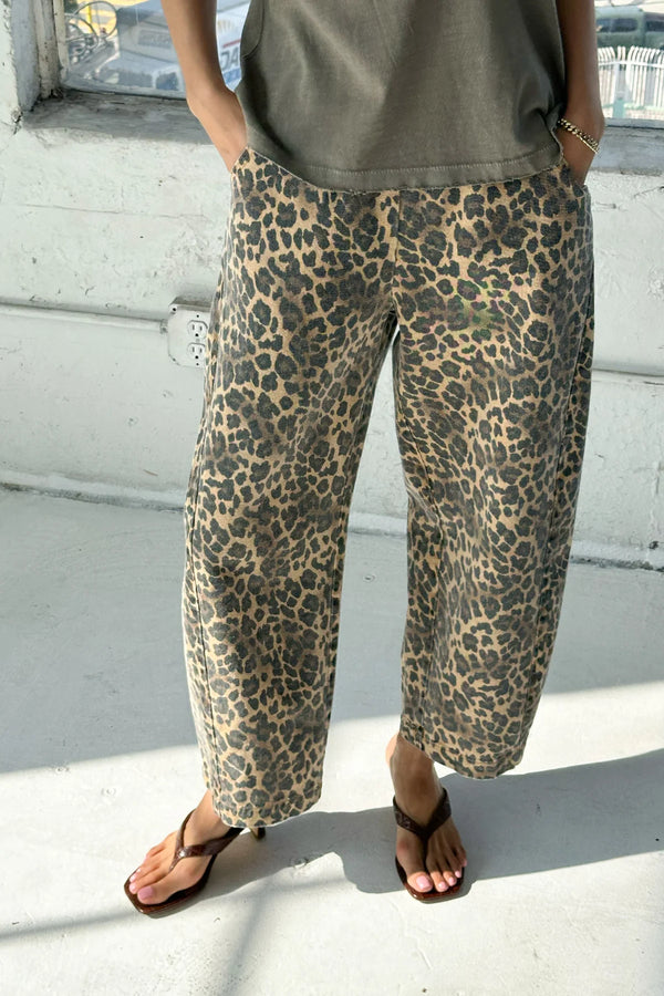 Spodnie Arc Pants, Leopard