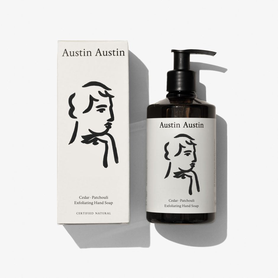 Peelingujące mydło do rąk Cedar & Patchouli 300 ml