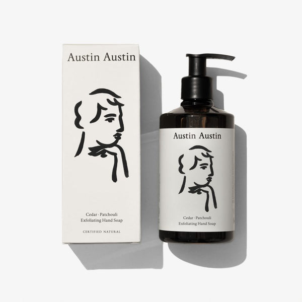 Peelingujące mydło do rąk Cedar & Patchouli 300 ml