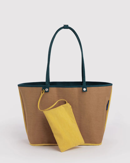 Torba Large Nylon Reversible Tote deep sea mix