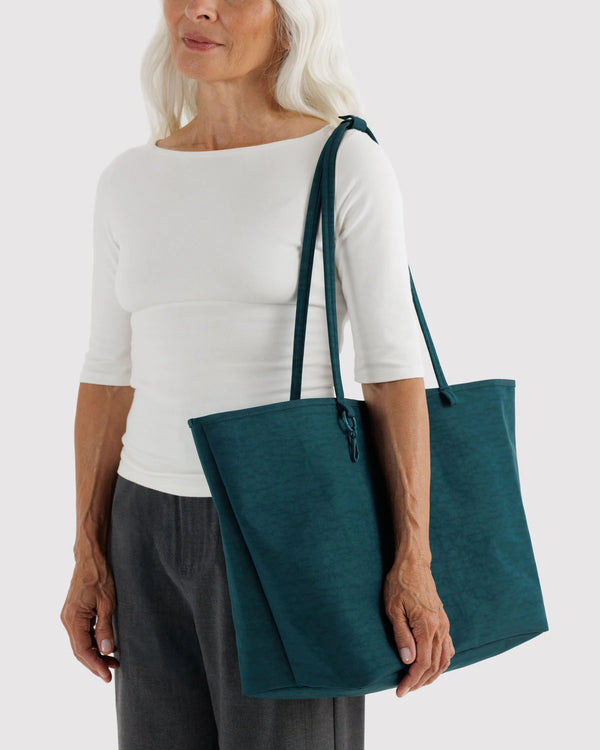 Torba Large Nylon Reversible Tote deep sea mix