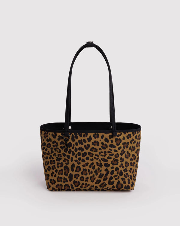 Torba Medium Nylon Reversible Tote leopard mix