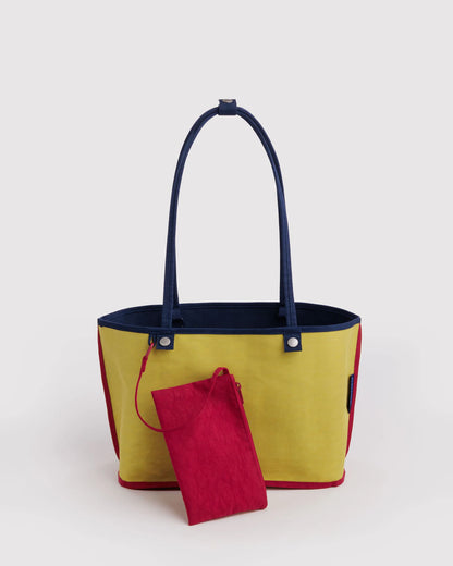 Torba Medium Nylon Reversible Tote - Navy Mix - Baggu