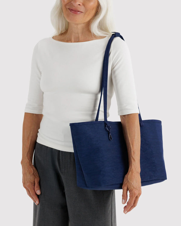 Torba Medium Nylon Reversible Tote navy mix