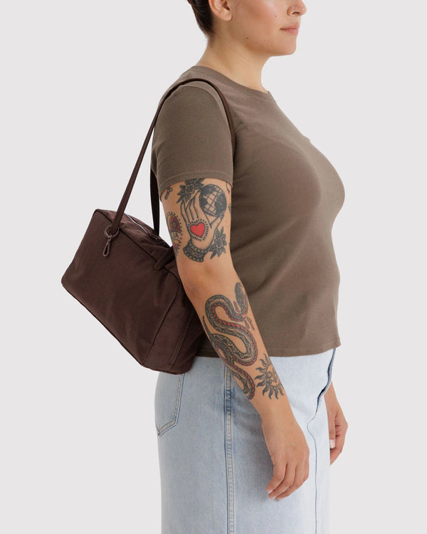 Torebka Nylon Bowler Bag coffee