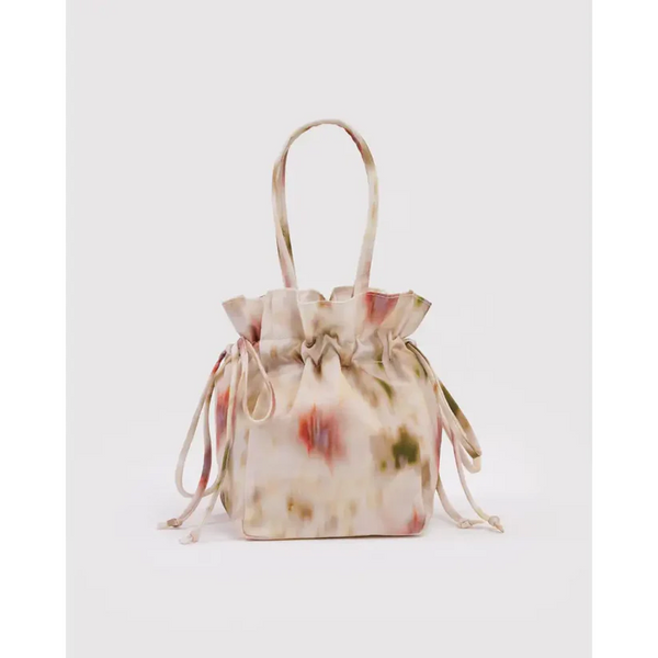 Torebka Nylon Drawstring Bag abstract floral