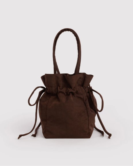 Torebka Nylon Drawstring Bag coffee