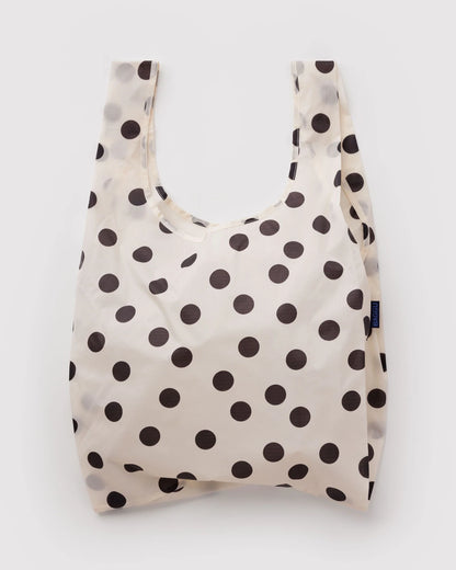Szoperka Standard - Cream and Black Polka Dot - Baggu