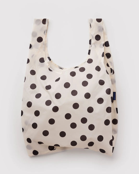 Szoperka Standard Cream and Black Polka Dot